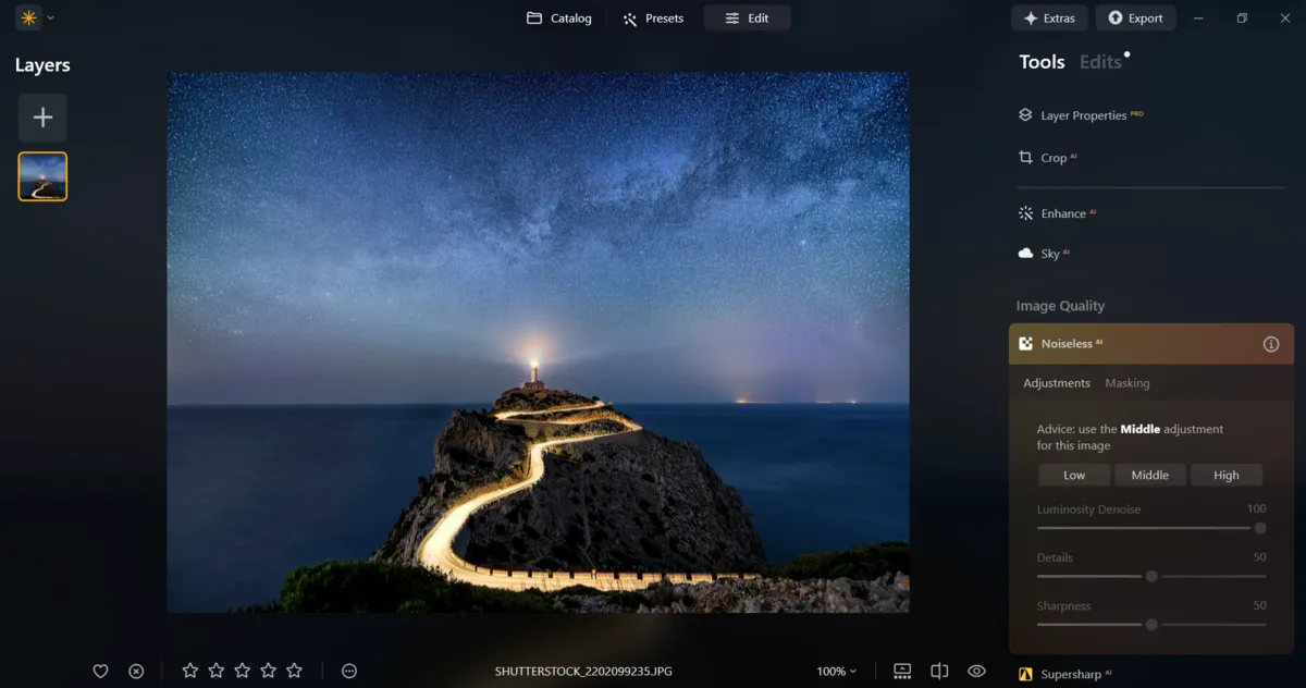 Removing noise from photos in Luminar Neo | Skylum Blog