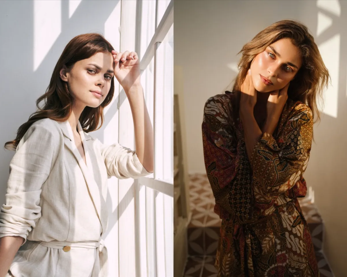 Portraits of girls by the window | Skylum Blog