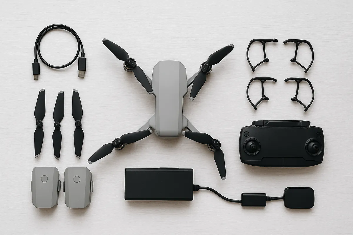 Drone and its accessories | Skylum Blog