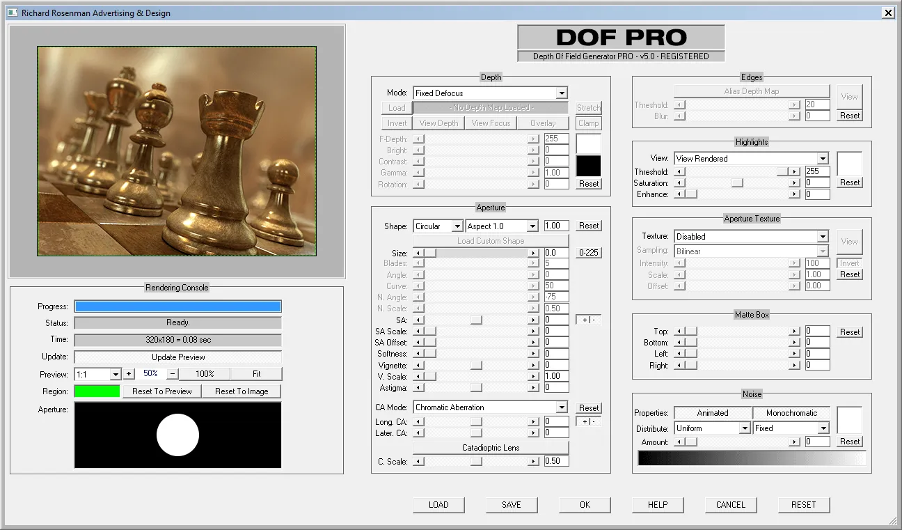Photoshop filters and plugins by DOF PRO