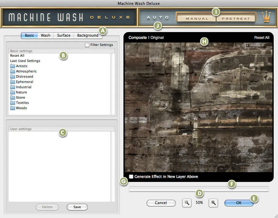 Photoshop filters and plugins by Machine Wash Deluxe