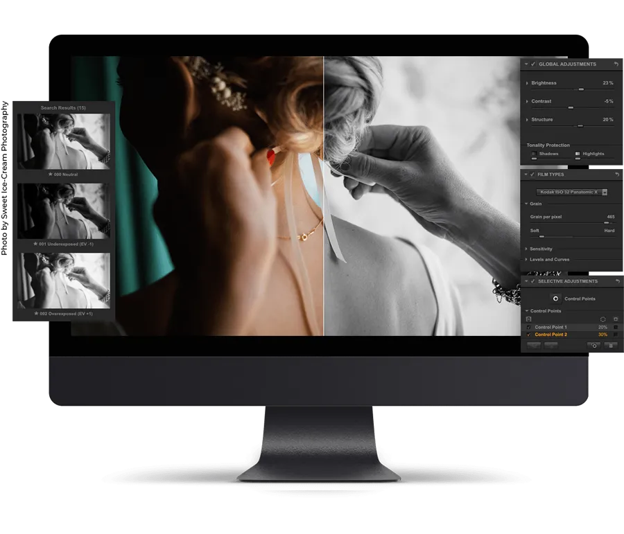 Photoshop filters and plugins by Silver Efex Pro