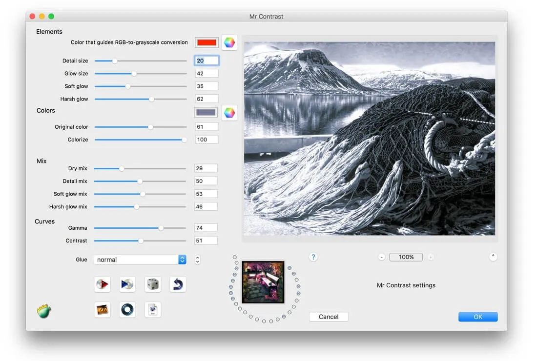 Photoshop filters and plugins by Mr Contrast