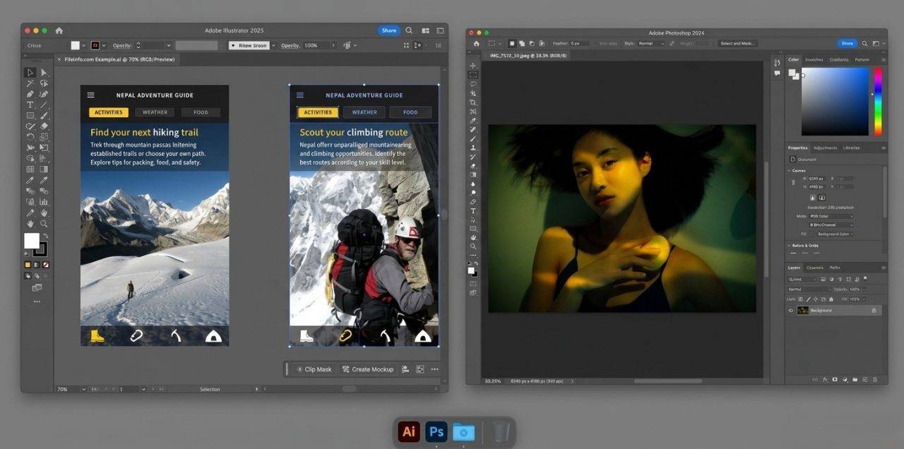 Detailed Photoshop vs Illustrator software comparison | Skylum Blog

