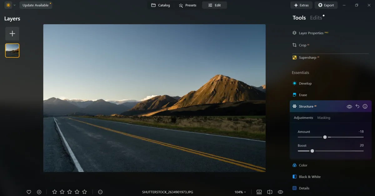 Editing guide lines in Luminar Neo | Skylum Blog
