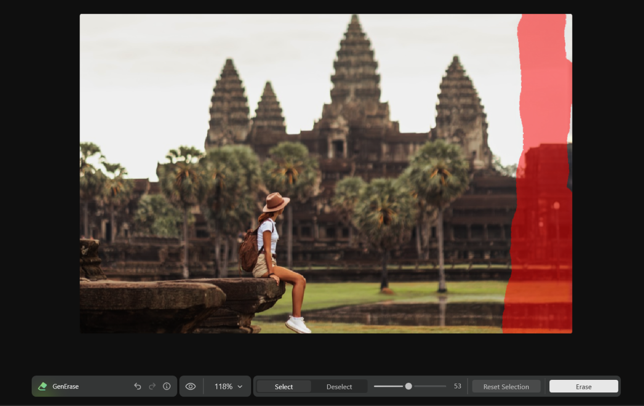 GenErase in Luminar