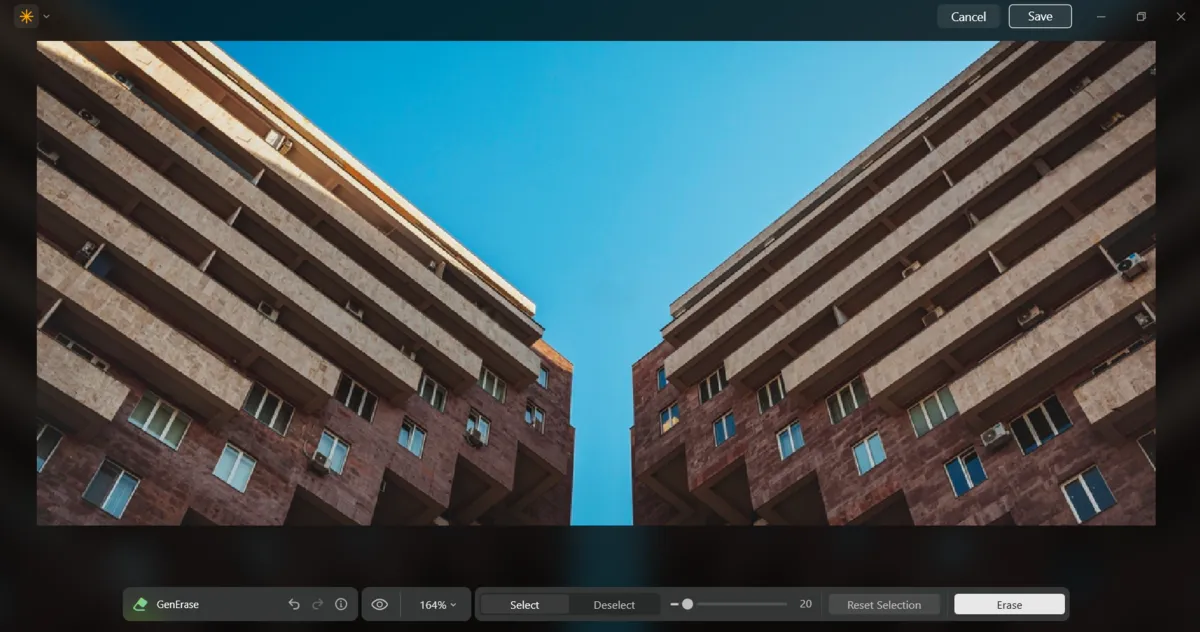 GenErase in Luminar Neo after | Skylum Blog