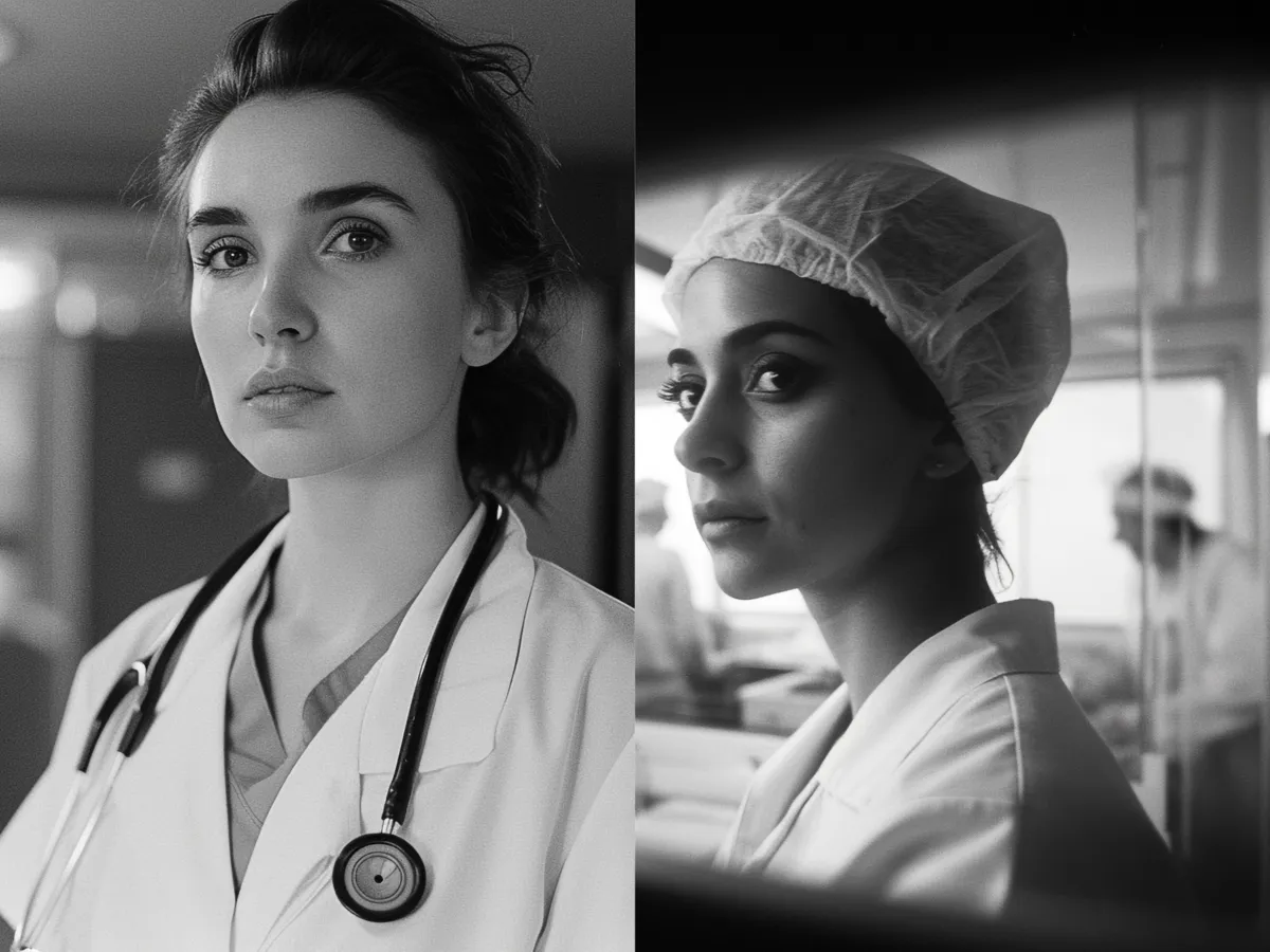 Black and white photos of doctors | Skylum Blog