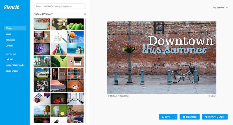Stencil - canva replacement