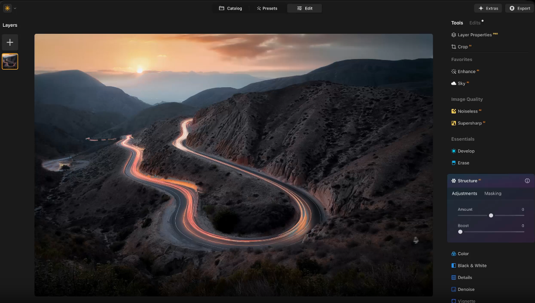 Editing Travel Photos in Luminar