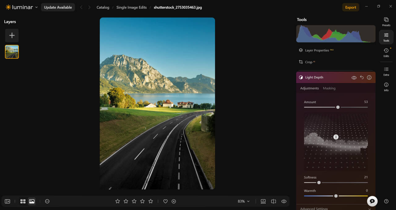 Light Depth in Luminar | Skylum Blog

