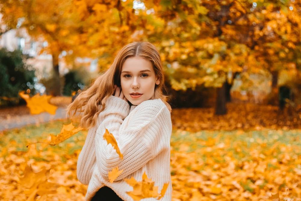 Autumn street photo