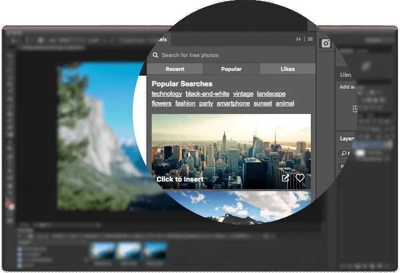 Pexels Photoshop Plugin (Windows / Mac) photoshop plugins for free