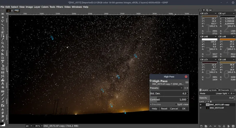 GIMP Free Alternatives to Lightroom