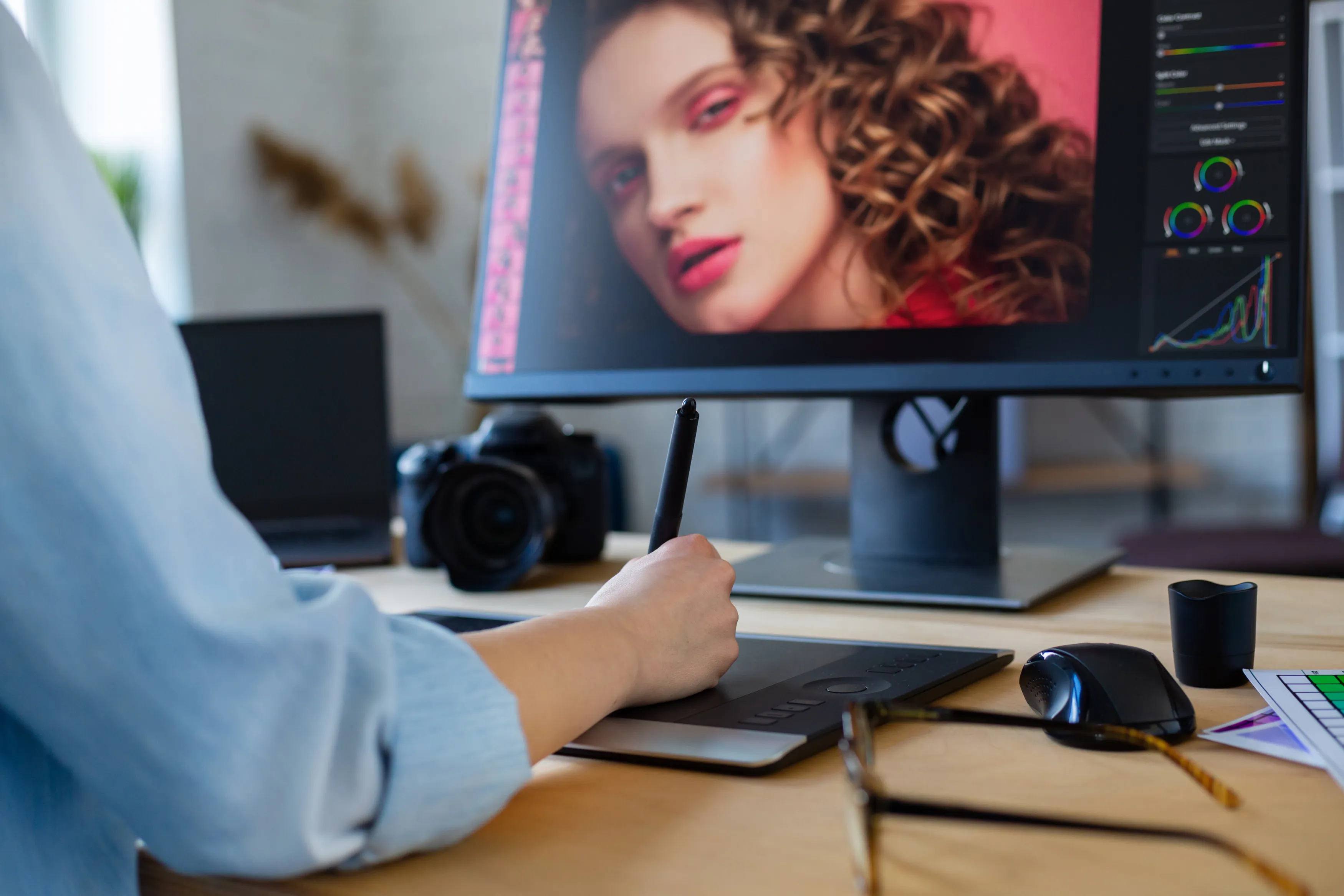 A Man Editing the Photo in Software | Skylum Blog 