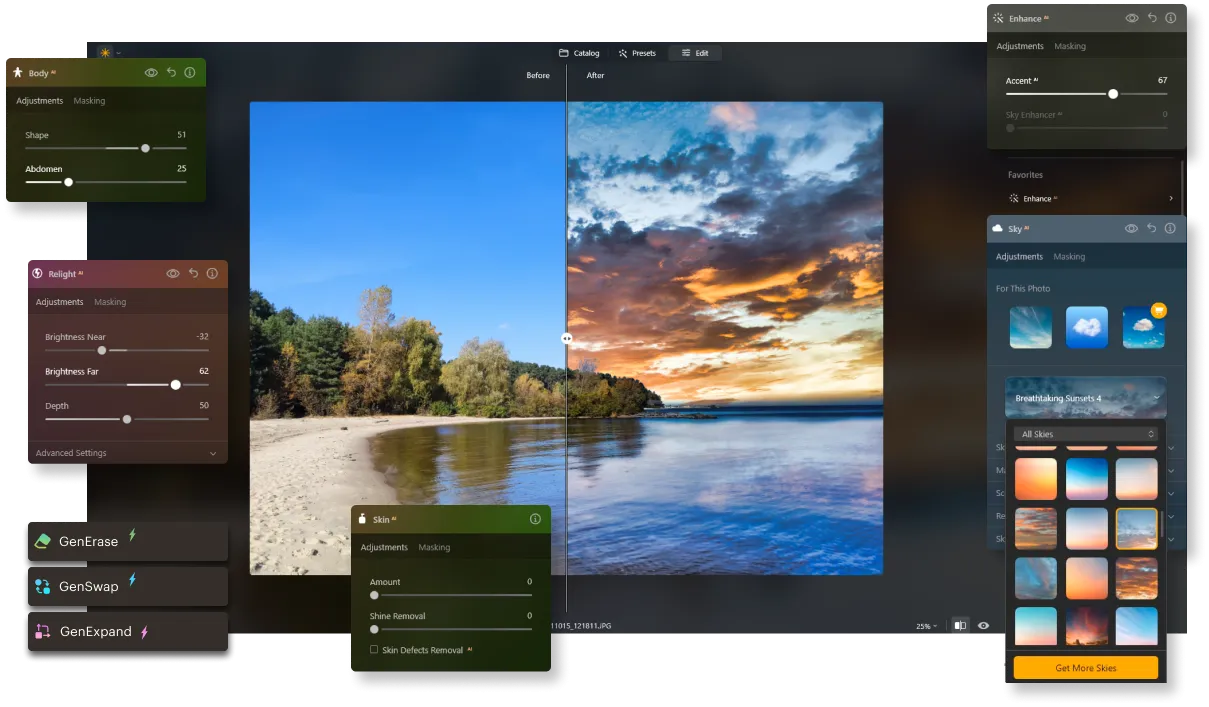 Example of Editing in Luminar Neo | Skylum Blog