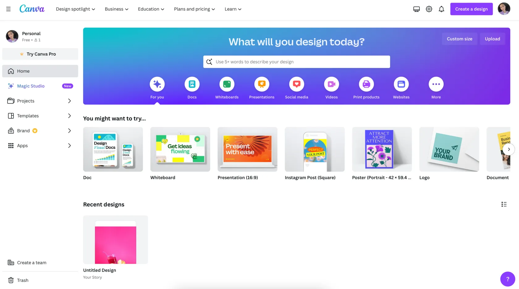 Canva Software Interface Features | Skylum Blog