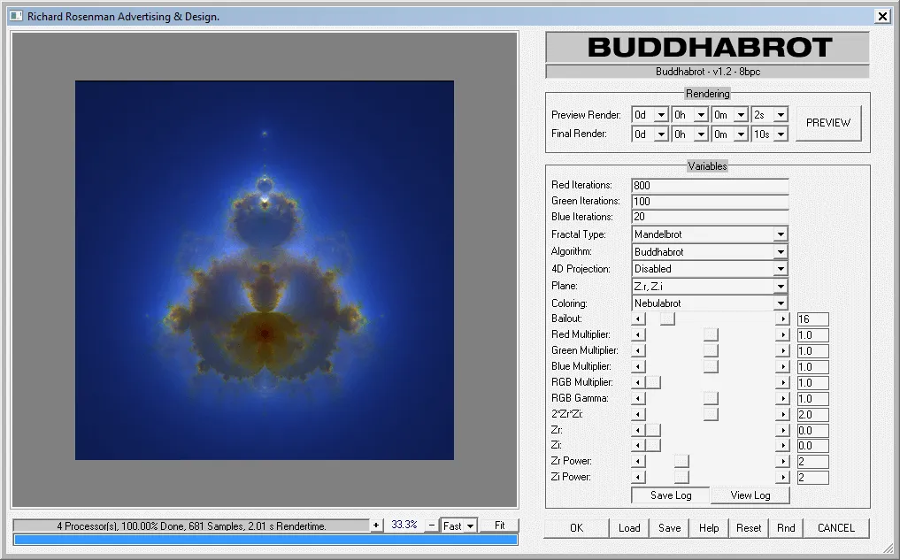 Photoshop filters and plugins by Buddhabrot