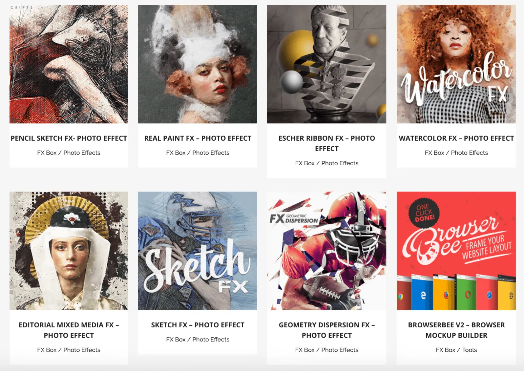 Photoshop filters and plugins by The Orange Box