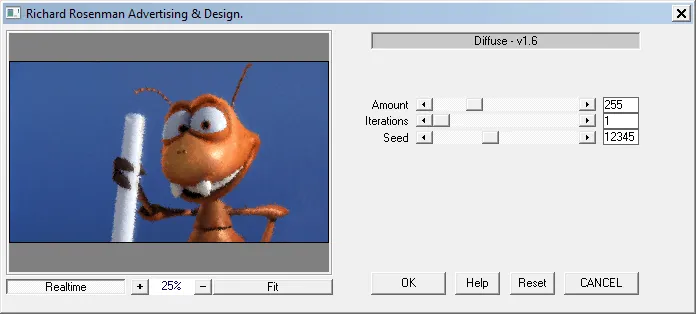 Photoshop filters and plugins by Diffuse