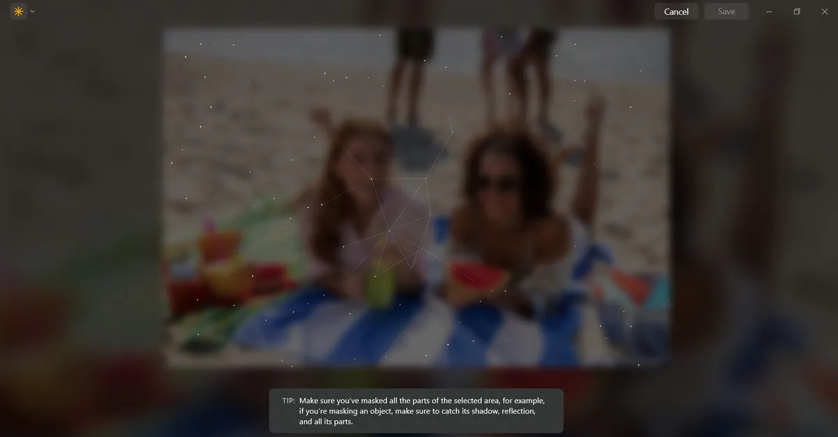 AIを使用中のLuminar Neoエディタのスクリーンショット | Skylum Blog