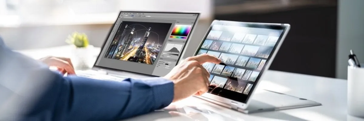 Man editing photo | Skylum Blog