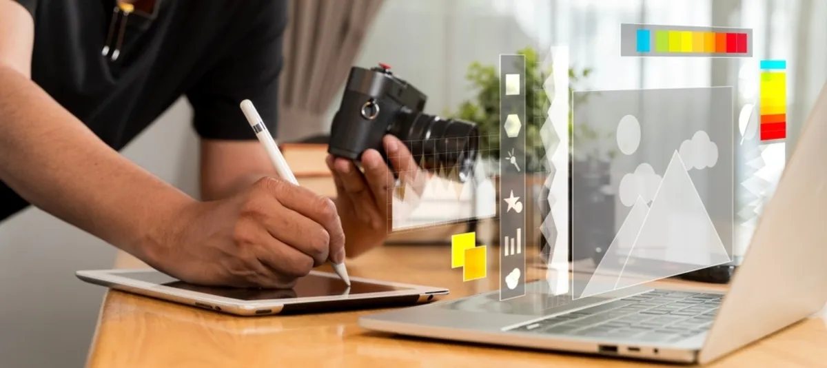 Person editing a photograph on a screen| Skylum Blog