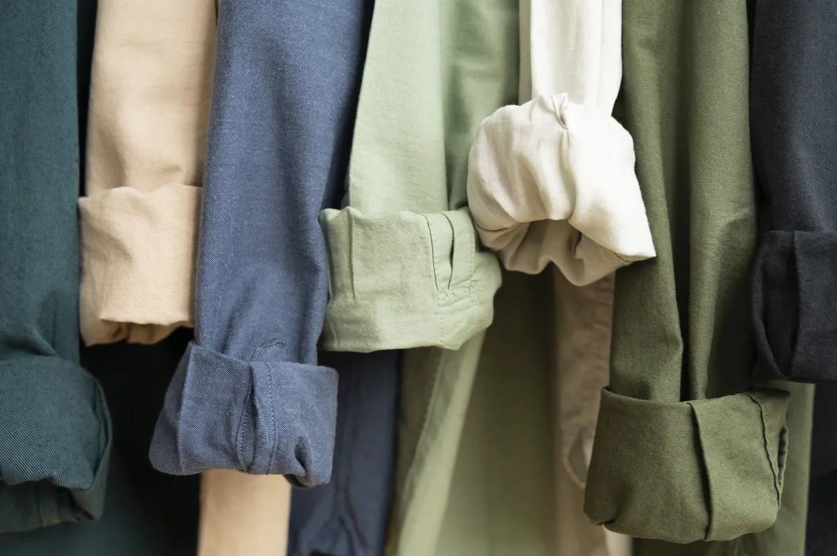 Shirts in different autumn colors | Skylum How-to