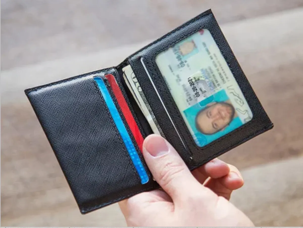 ID card in wallet | Skylum Blog