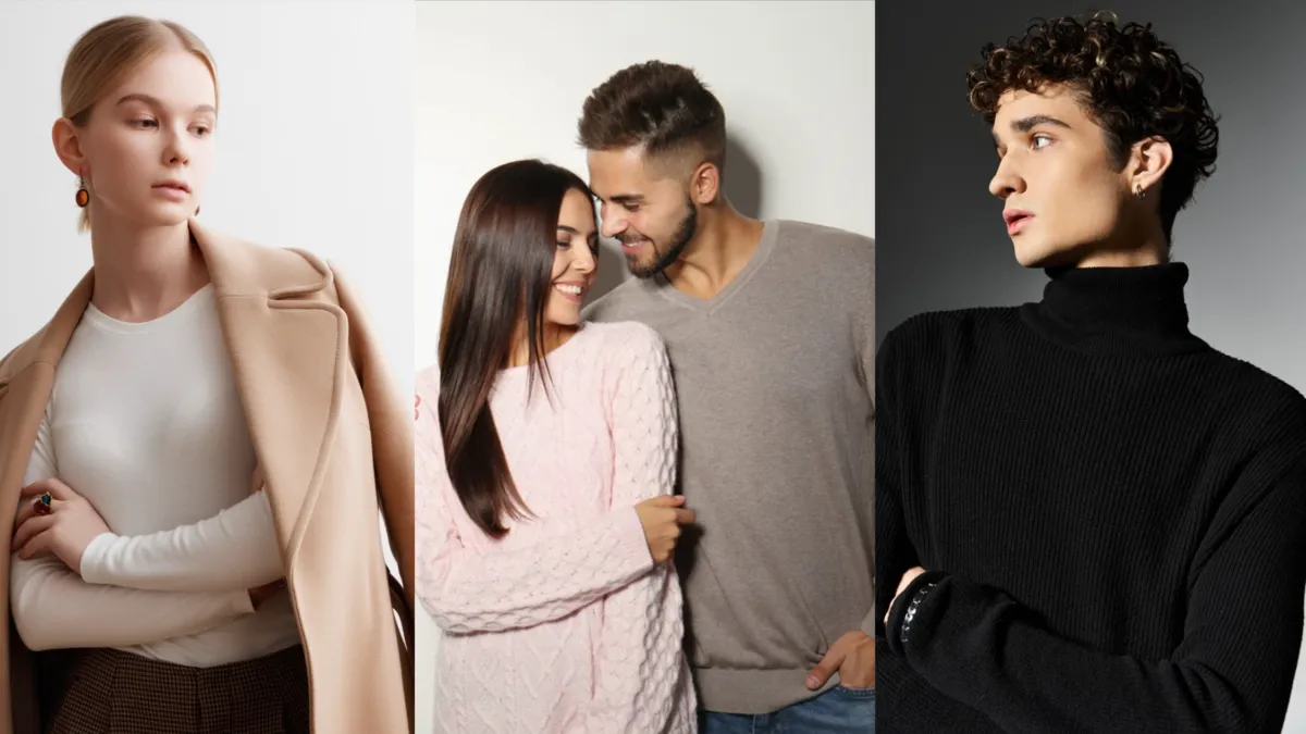 Boys and girls in light and dark sweaters | Skylum How-to