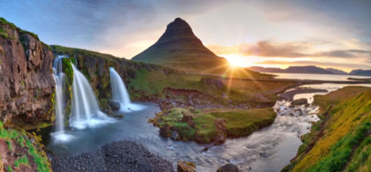 Sun and Waterfalls of Iceland | Skylum Blog