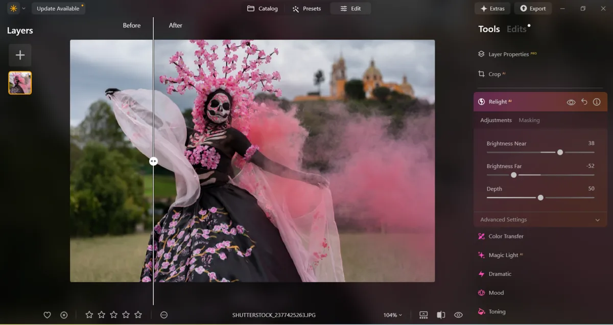 Relight AI in Luminar Neo | Skylum Blog