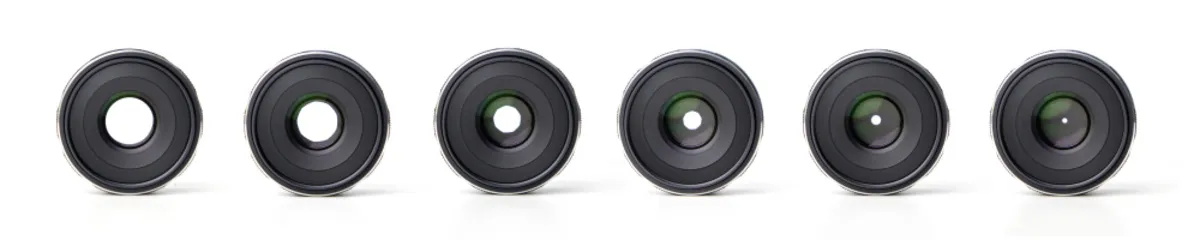 Different aperture positions on a camera | Skylum Blog