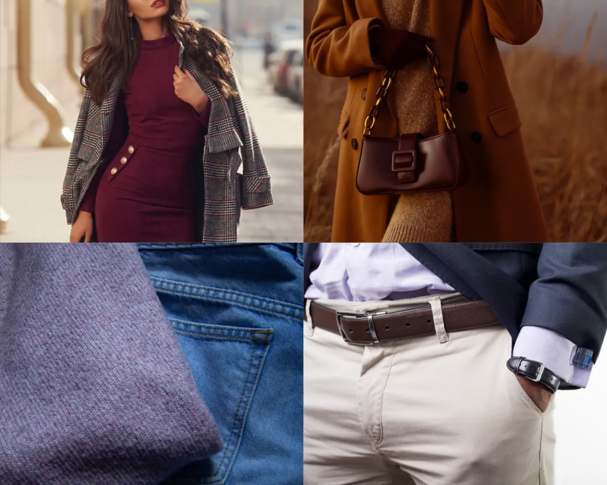 Girls in coat dress and man in classic clothes | Skylum Blog