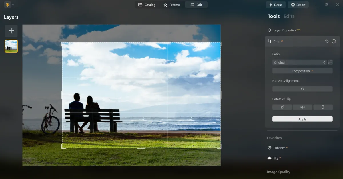 Cropping photos in Luminar Neo | Skylum Blog