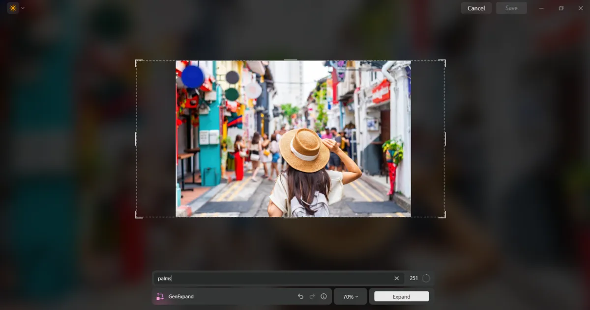 Gen Expand in Luminar neo before | Skylum Blog