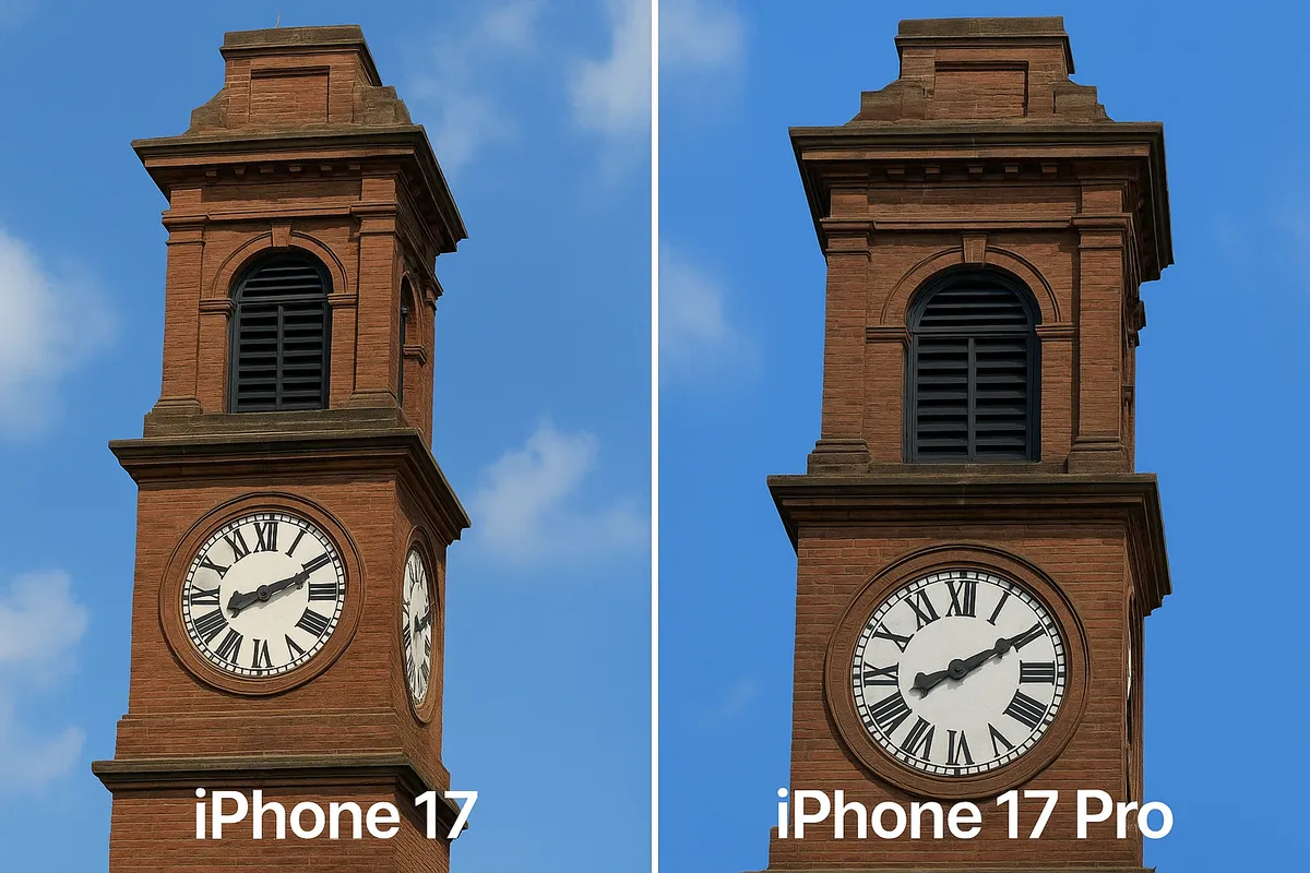 Photo of the chapel comparison iPhone 17 and 17 pro | Skylum Blog