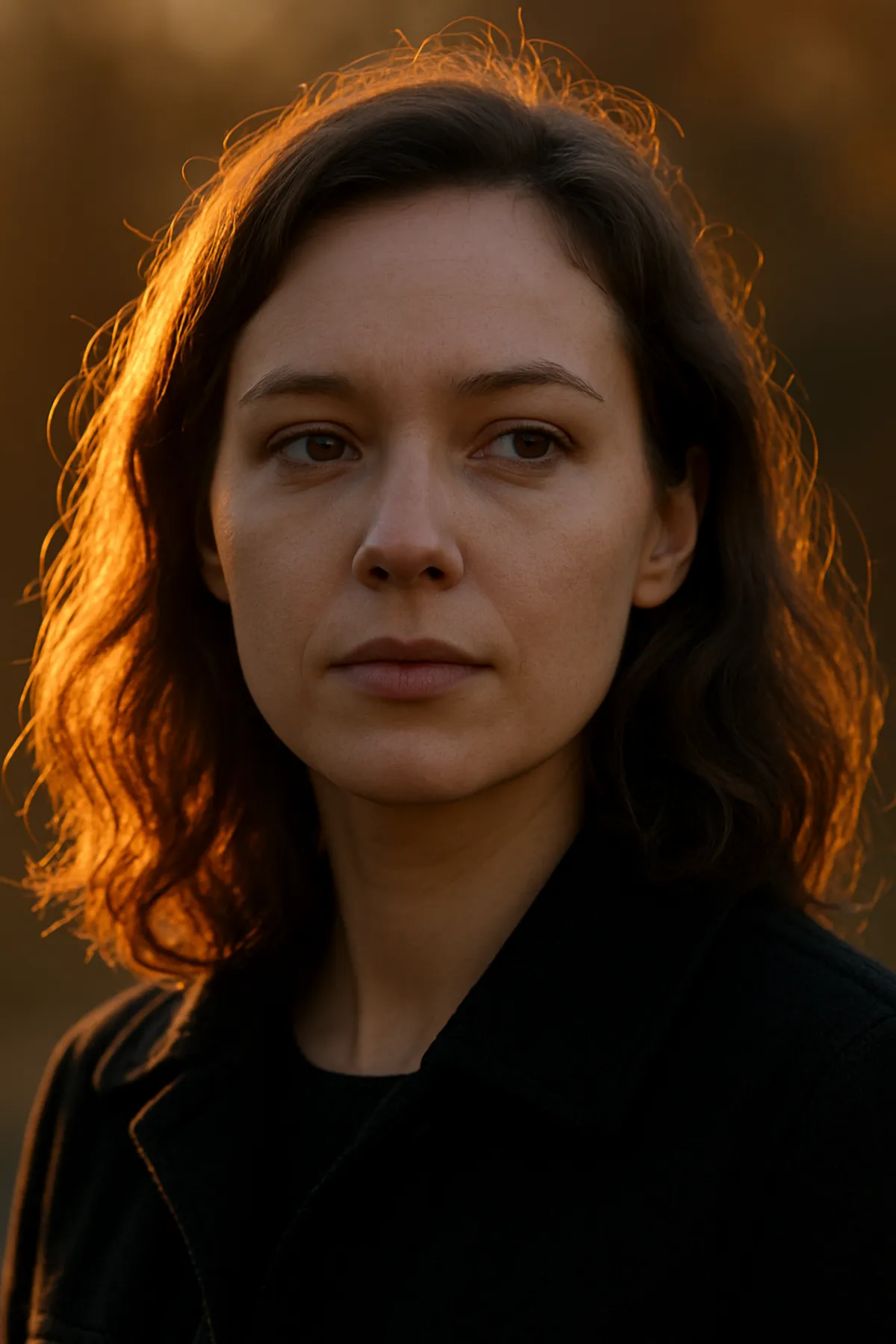 Portrait of a girl against the sun | Skylum Blog