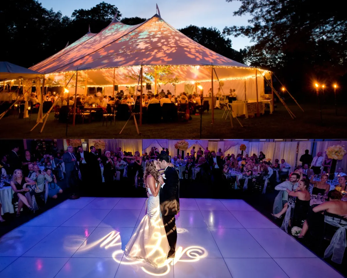 Gobo effect at a wedding | Skylum Blog