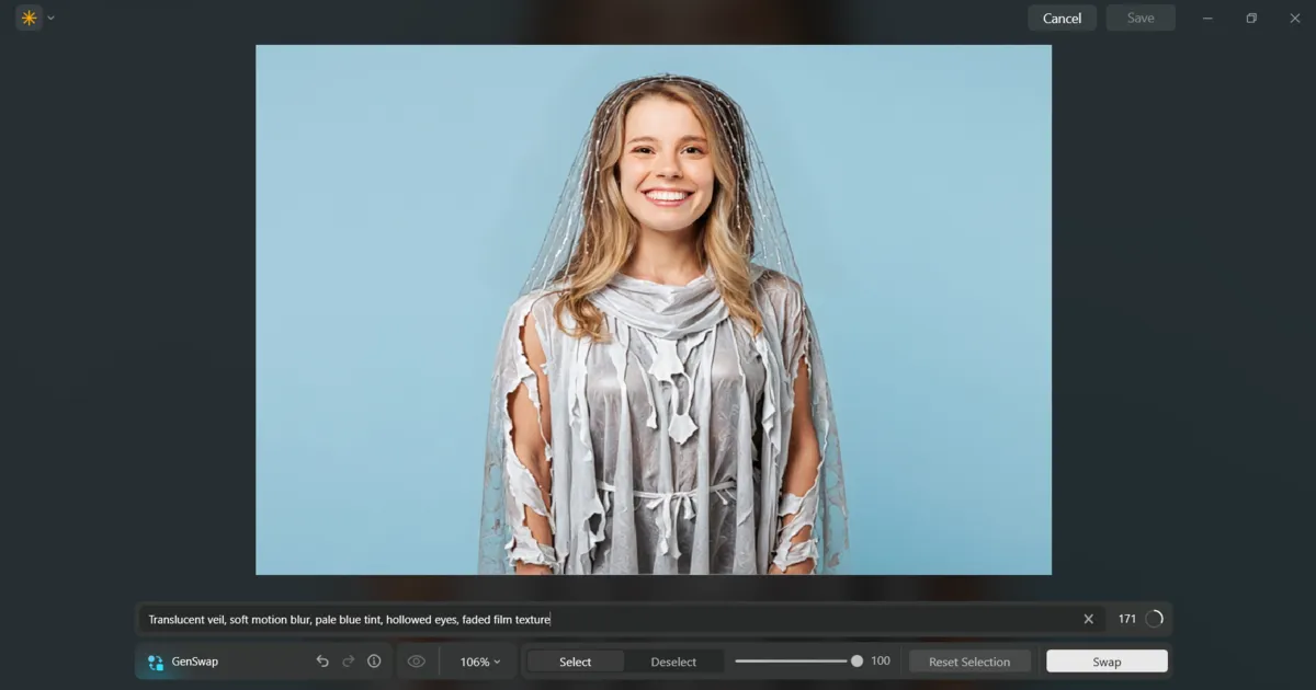 Luminar Neo generated suit Lost Ghost | Skylum Blog