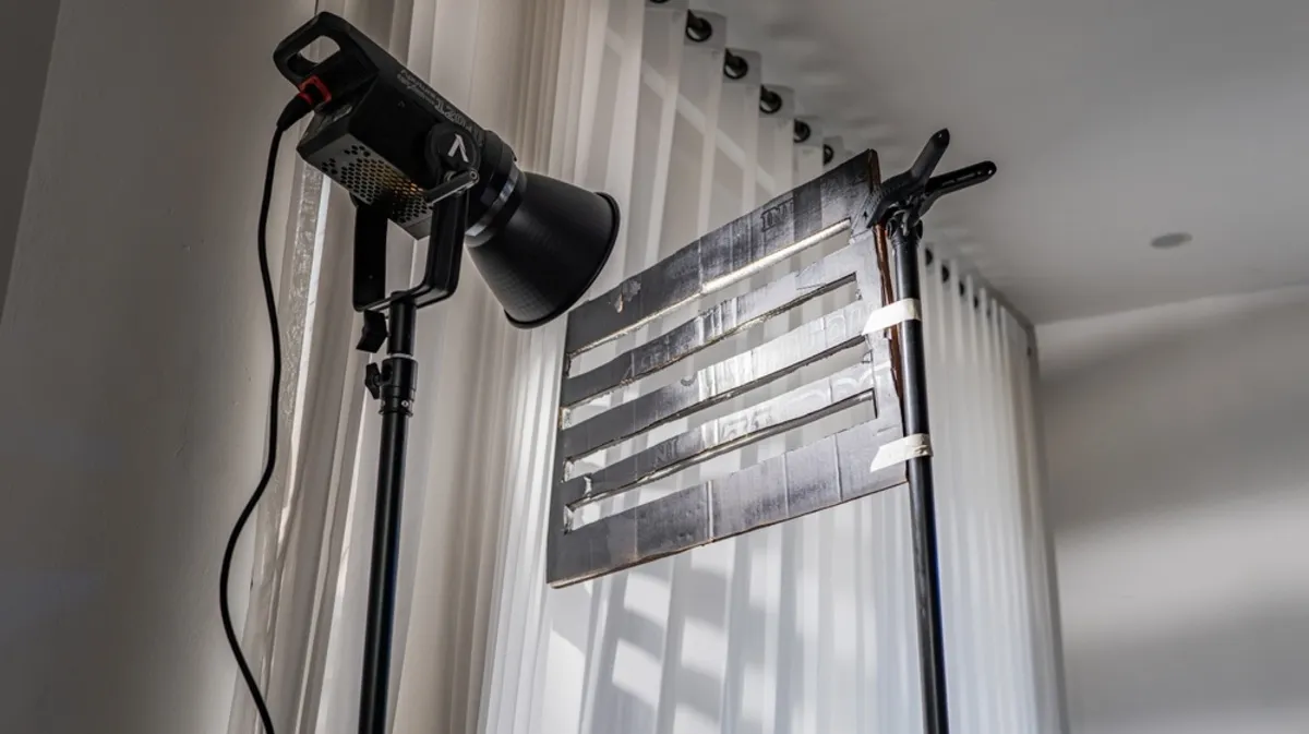 Gobo plate opposite the lighting | Skylum Blog