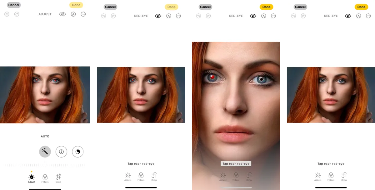 Remove red eye from photos on iPhone | Skylum Blog