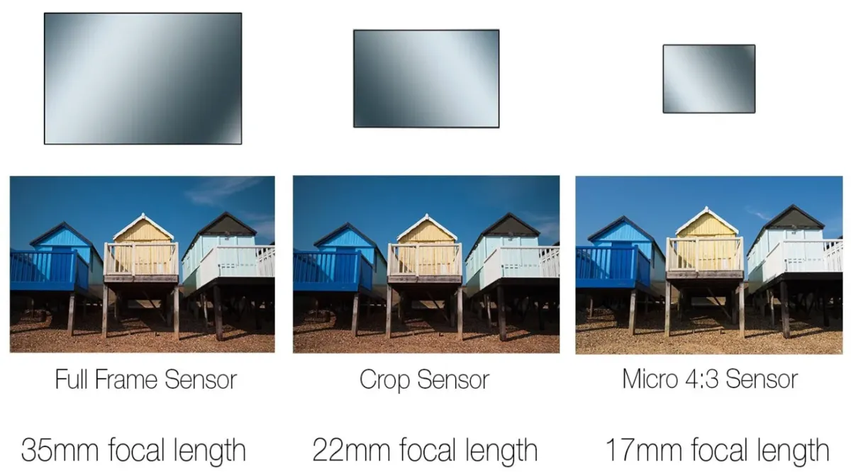 Different crop sensor sizes and photos | Skylum Blog