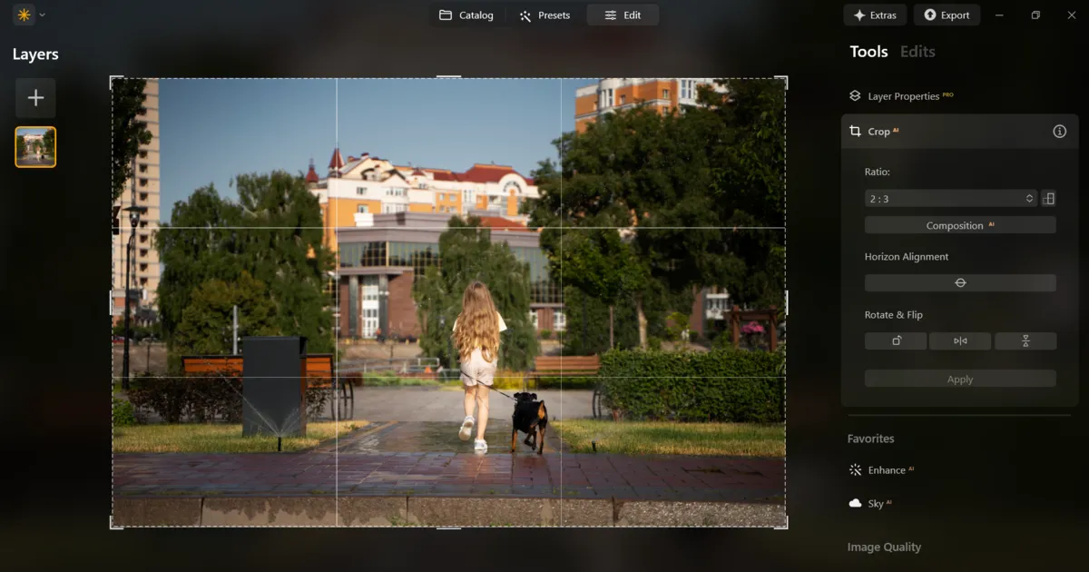 Crop in Luminar Neo | Skylum Blog