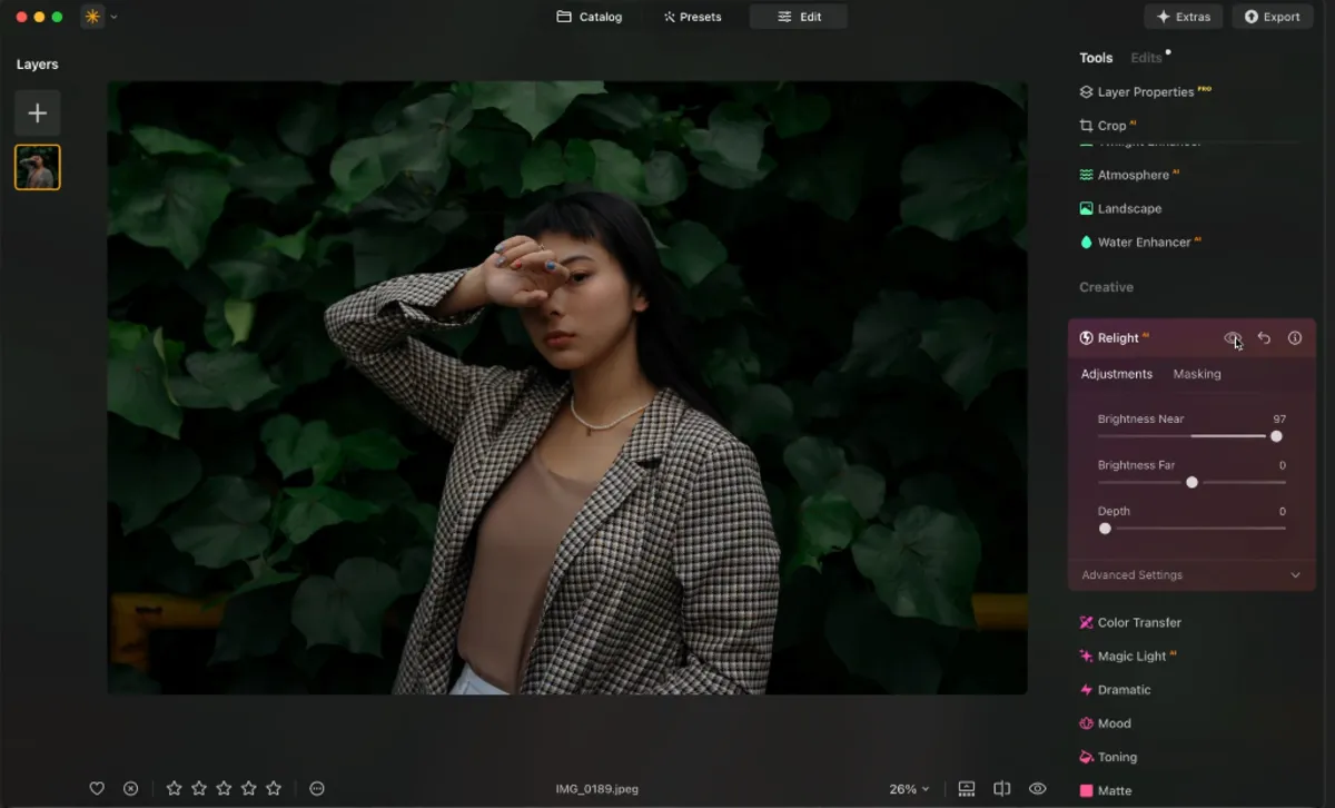 Relight in Luminar Neo | Skylum Blog