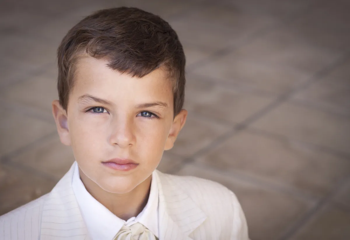 Portrait of a boy with a vignette effect | Skylum Blog