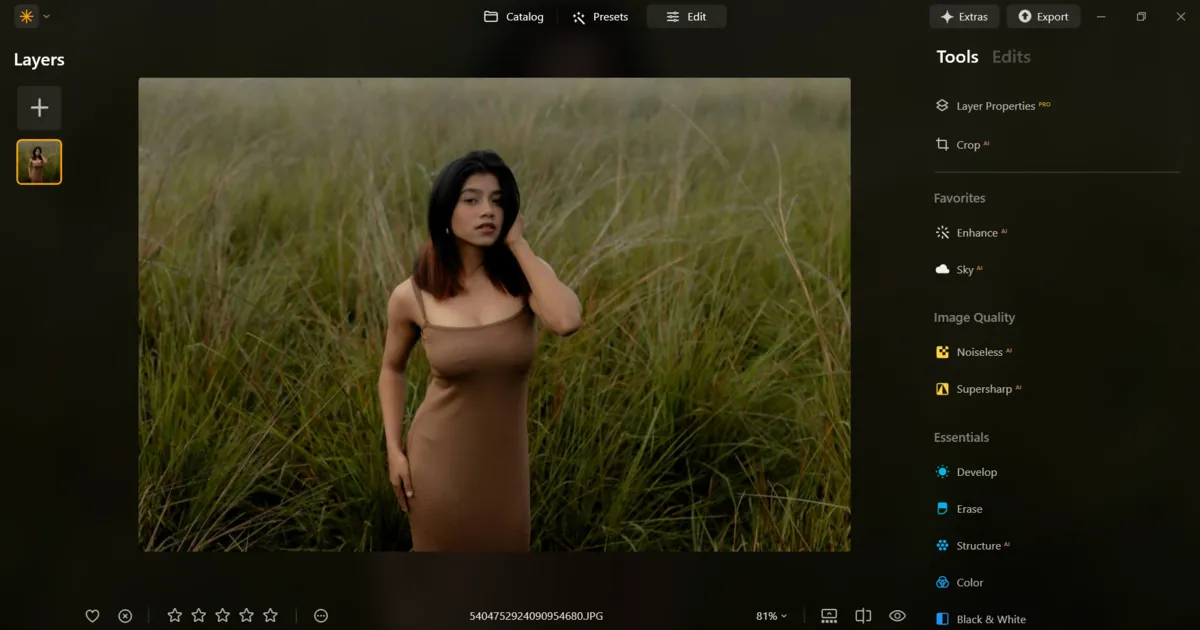Photo before editing in Luminar Neo | Skylum Blog
