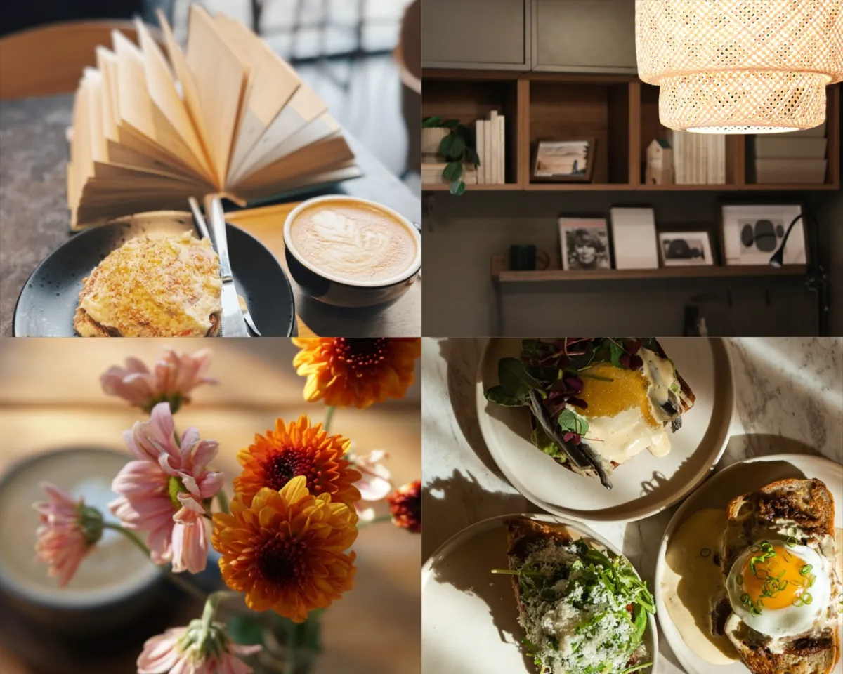 A collage of photos in one color scheme | Skylum Blog