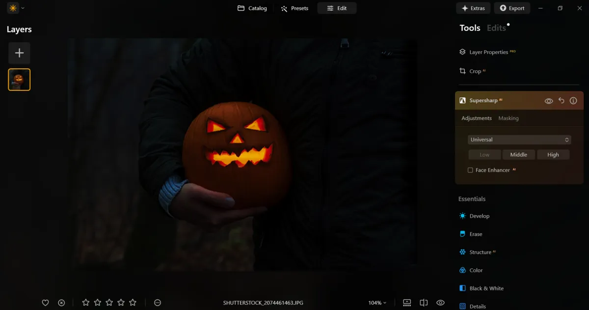 Supersharp in Luminar Neo | Skylum Blog