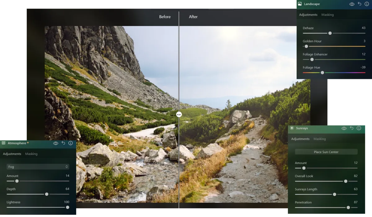 Sunrise Atmosphere and Landscape in Luminar Neo | Skylum Blog